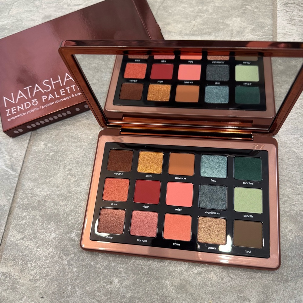 Natasha Denona Zendo Palette - Vibrant Eyeshadow Collection